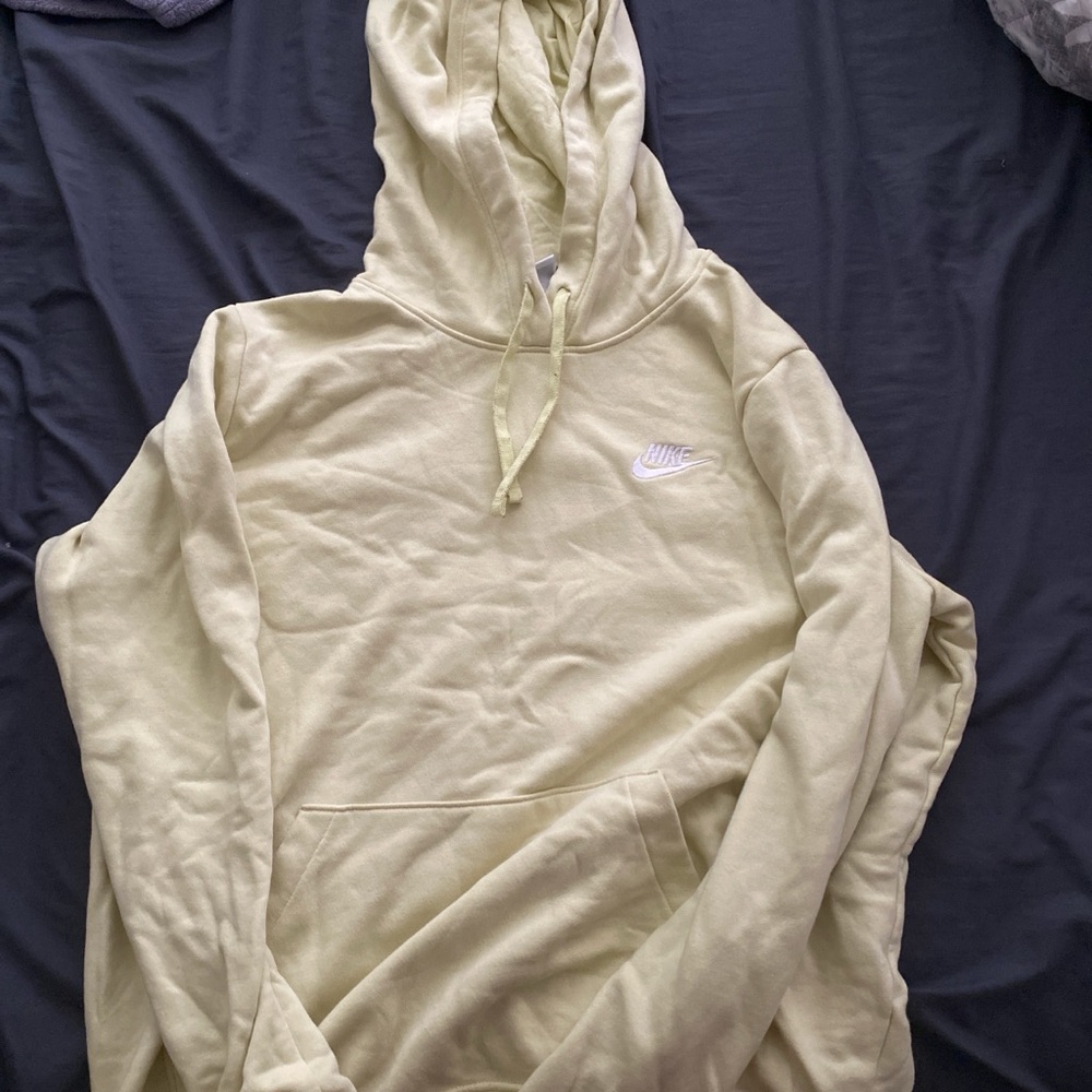 Nike Yellow Hoodie